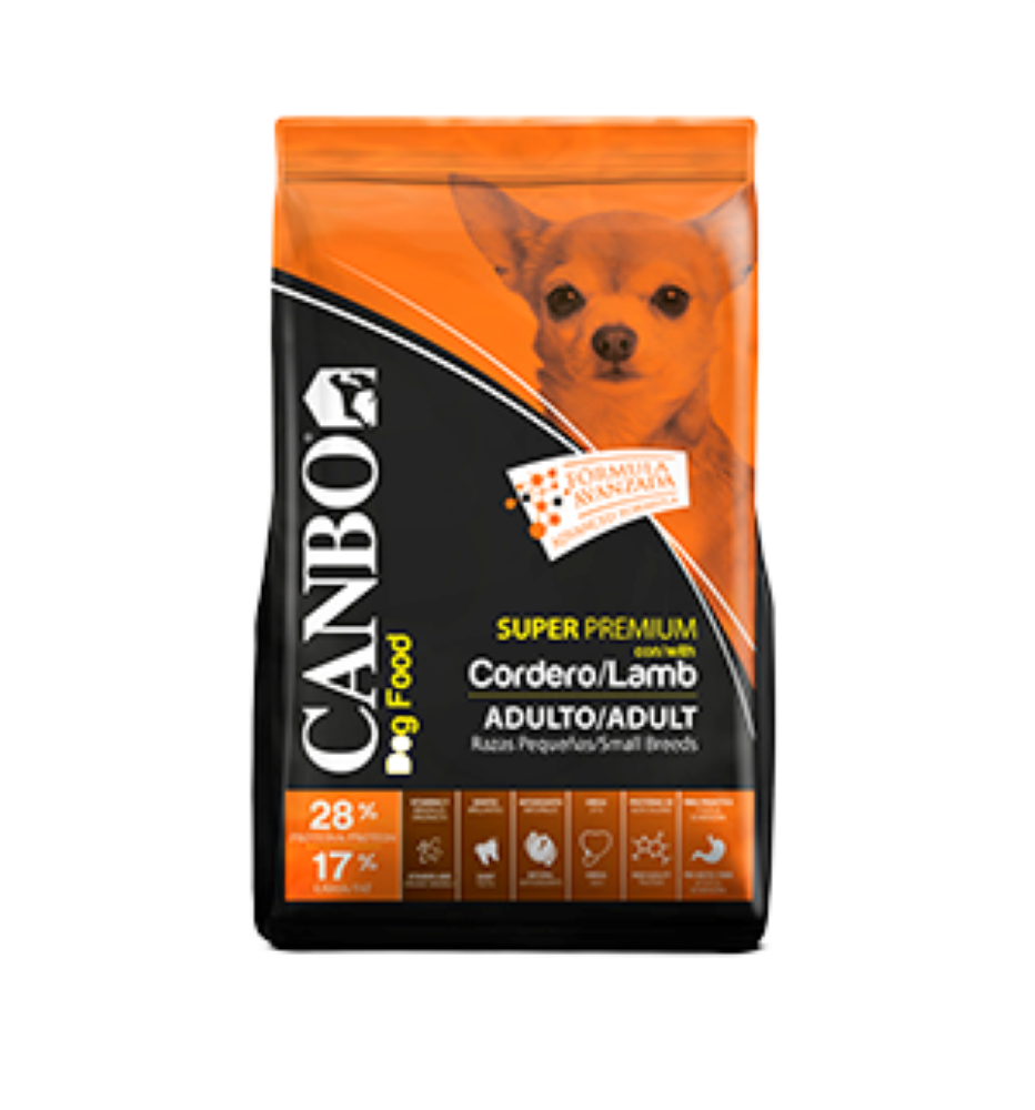 Canbo Adulto Rz. Pequeña – Cordero x 7 kg