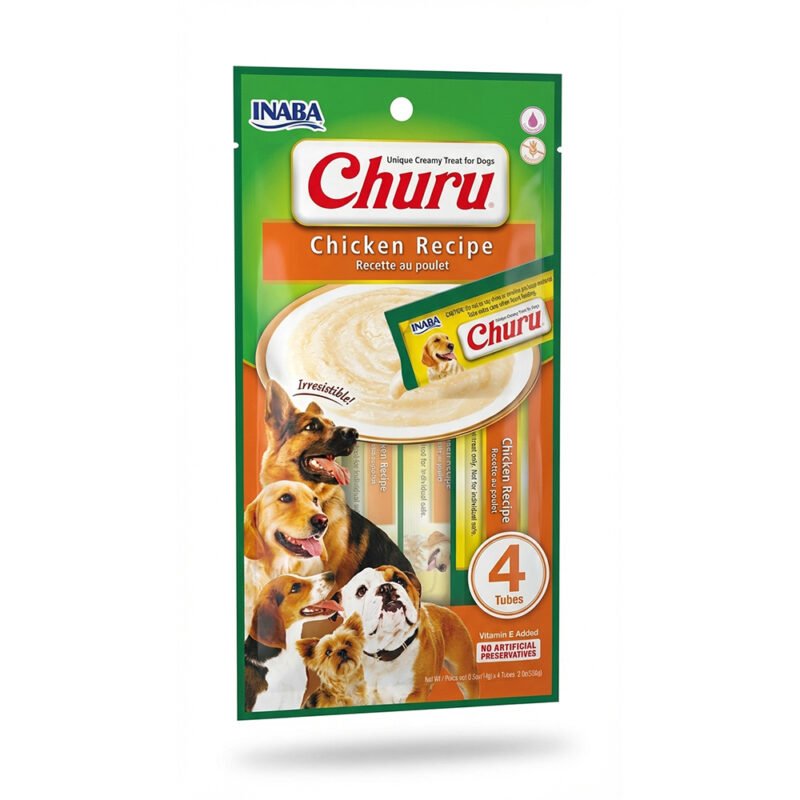 Churu Perro Pollo 14g x 4 tubos