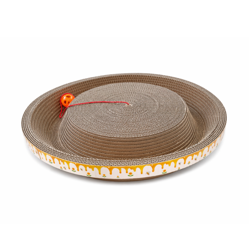 Rascador Circular Interactivo de Cartón