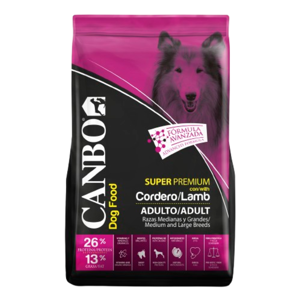 Canbo Adulto Rz. Mediana - Grande - Cordero x 15kg
